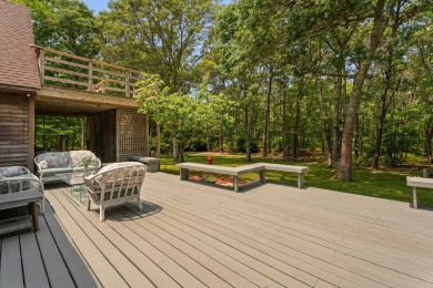 Thoughtfully designed post-and-beam home that blends character on Farm Neck Golf Club in Massachusetts - for sale on GolfHomes.com, golf home, golf lot