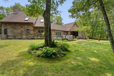 Thoughtfully designed post-and-beam home that blends character on Farm Neck Golf Club in Massachusetts - for sale on GolfHomes.com, golf home, golf lot