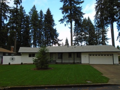 Mid-century modern ranch style home located on the 14th hole of on Club Green Meadows in Washington - for sale on GolfHomes.com, golf home, golf lot