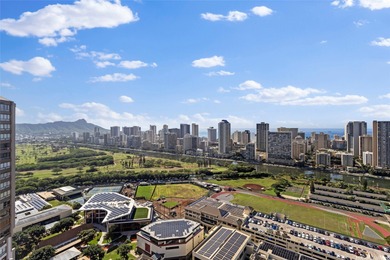High-floor 38th-level 2BD/2BA residence in the Ewa Tower at on Ala Wai Golf Course in Hawaii - for sale on GolfHomes.com, golf home, golf lot