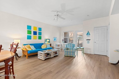 Experience easy coastal living in this fully furnished 2-bedroom on South Harbour Golf Links in North Carolina - for sale on GolfHomes.com, golf home, golf lot