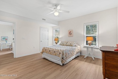 Experience easy coastal living in this fully furnished 2-bedroom on South Harbour Golf Links in North Carolina - for sale on GolfHomes.com, golf home, golf lot