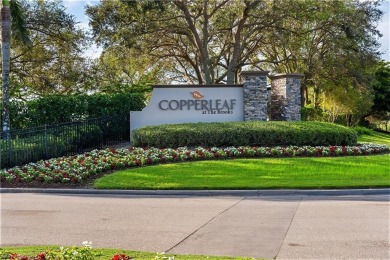 STUNNING GOLF COURSE VIEWS from this first floor 2+ den coach on Copperleaf Golf Club in Florida - for sale on GolfHomes.com, golf home, golf lot