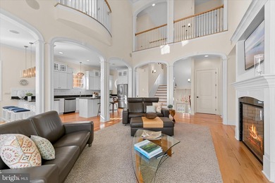 Experience this original Echelon custom-built model home in the on The Peninsula Golf and Country Club in Delaware - for sale on GolfHomes.com, golf home, golf lot