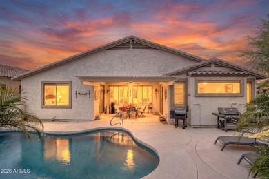 Updated home with a private pool in Estrella Mountain Ranch on a on Estrella Mountain Ranch Golf Course in Arizona - for sale on GolfHomes.com, golf home, golf lot