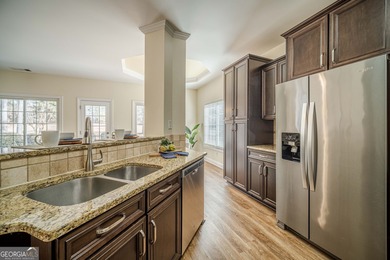 Spacious and elegant, this 4-bedroom, 2.5-bath home with 3,371 on Bear Creek Golf Club Inc in Georgia - for sale on GolfHomes.com, golf home, golf lot