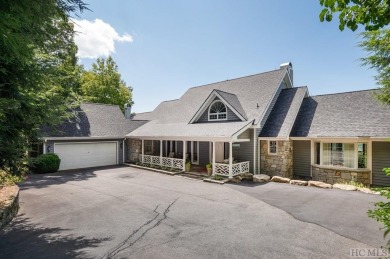 Perched high above Sapphire Valley, this stunning mountain on The Country Club of Sapphire Valley in North Carolina - for sale on GolfHomes.com, golf home, golf lot