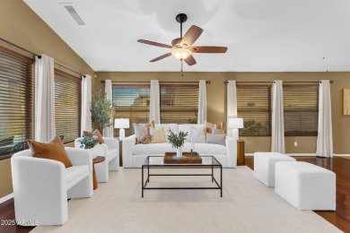 Don't miss this beautifully maintained 3 bedroom 2 bathroom home on Estrella Mountain Ranch Golf Course in Arizona - for sale on GolfHomes.com, golf home, golf lot
