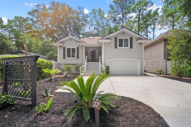 This beautifully maintained home offers the epitome of coastal on Sea Pines Golf and Resort  in South Carolina - for sale on GolfHomes.com, golf home, golf lot