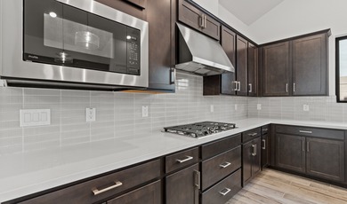 Expansive great room and dining area with optional vaulted on  in Arizona - for sale on GolfHomes.com, golf home, golf lot