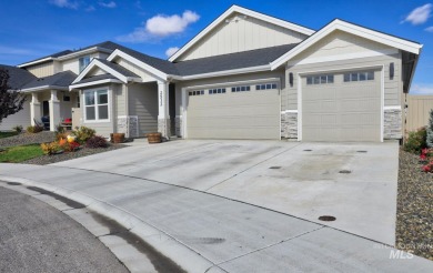 Brilliant newer home with views of the golf course & Boise front on Hunters Point Golf Club in Idaho - for sale on GolfHomes.com, golf home, golf lot