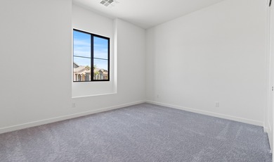 Expansive great room and dining area with optional vaulted on  in Arizona - for sale on GolfHomes.com, golf home, golf lot