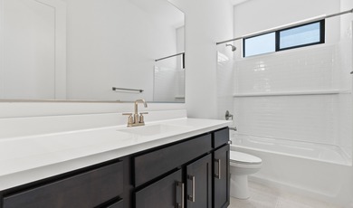 Expansive great room and dining area with optional vaulted on  in Arizona - for sale on GolfHomes.com, golf home, golf lot