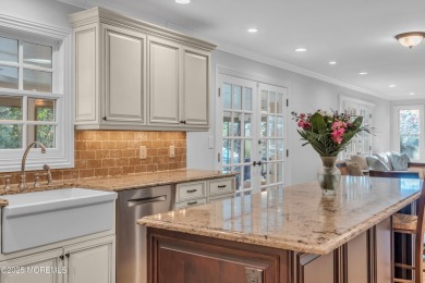 ''Nothing Compares'' to this Custom Luxury Colonial ideally on Manasquan River Golf Club in New Jersey - for sale on GolfHomes.com, golf home, golf lot