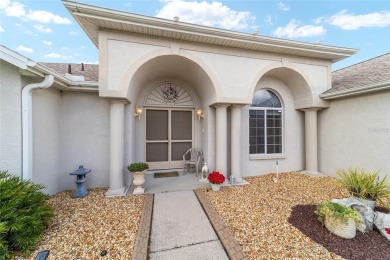 You can't find a better view when entering this welcoming home on Ocala Palms Golf and Country Club in Florida - for sale on GolfHomes.com, golf home, golf lot