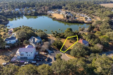 Beautiful top of the lake lot with a fabulous view across the on The Seabrook Island Club in South Carolina - for sale on GolfHomes.com, golf home, golf lot