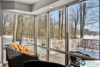 Rare Golf & Lakefront Pocono Home With Private Access To One Of on Pocono Farms Country Club in Pennsylvania - for sale on GolfHomes.com, golf home, golf lot