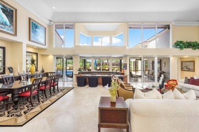 Welcome to this high-end, meticulously maintained 4-bedroom plus on Bocaire Country Club in Florida - for sale on GolfHomes.com, golf home, golf lot