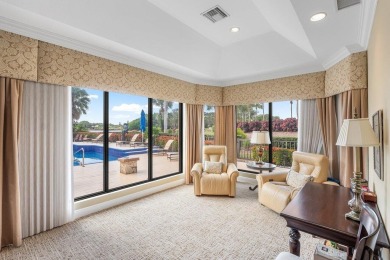 Welcome to this high-end, meticulously maintained 4-bedroom plus on Bocaire Country Club in Florida - for sale on GolfHomes.com, golf home, golf lot