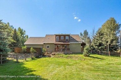 Welcome to this beautifully maintained and thoughtfully updated on Ranch at Roaring Fork Golf Course in Colorado - for sale on GolfHomes.com, golf home, golf lot