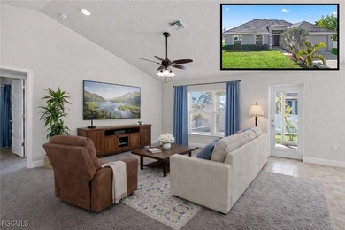 Recently built four-bedroom home located in a quiet neighborhood on Burnt Store Golf Club in Florida - for sale on GolfHomes.com, golf home, golf lot