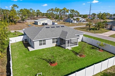 Recently built four-bedroom home located in a quiet neighborhood on Burnt Store Golf Club in Florida - for sale on GolfHomes.com, golf home, golf lot