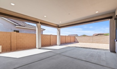 Expansive great room and dining area with optional vaulted on Verrado Golf Club - Victory in Arizona - for sale on GolfHomes.com, golf home, golf lot