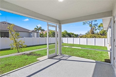 Recently built four-bedroom home located in a quiet neighborhood on Burnt Store Golf Club in Florida - for sale on GolfHomes.com, golf home, golf lot