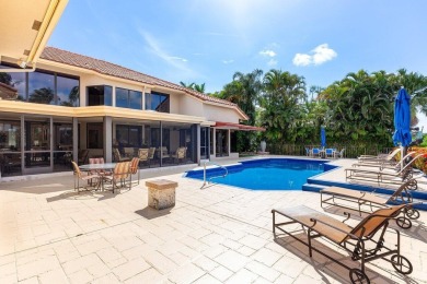 Welcome to this high-end, meticulously maintained 4-bedroom plus on Bocaire Country Club in Florida - for sale on GolfHomes.com, golf home, golf lot