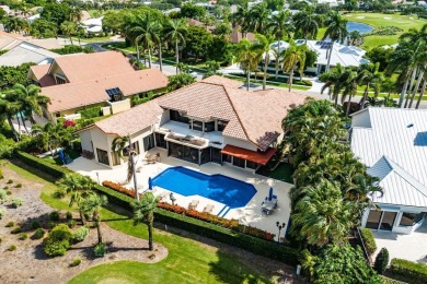 Welcome to this high-end, meticulously maintained 4-bedroom plus on Bocaire Country Club in Florida - for sale on GolfHomes.com, golf home, golf lot