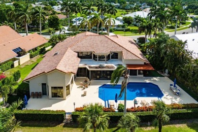 Welcome to this high-end, meticulously maintained 4-bedroom plus on Bocaire Country Club in Florida - for sale on GolfHomes.com, golf home, golf lot