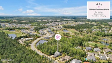 Quality & style combine with this home in Brunswick Forest. This on Cape Fear National At Brunswick Forest in North Carolina - for sale on GolfHomes.com, golf home, golf lot