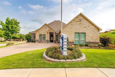 Model Home with landscaping and blinds already installed.  This on Whitestone Golf Club in Texas - for sale on GolfHomes.com, golf home, golf lot