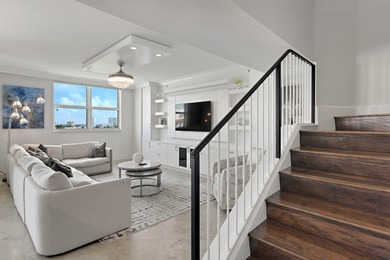 Location and views. Rare opportunity to own a turn-key two-level on Boca Raton Resort and Club in Florida - for sale on GolfHomes.com, golf home, golf lot