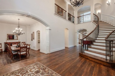 Elegant French manor located on a two acre corner lot in the on Tour 18 Golf Course Dallas in Texas - for sale on GolfHomes.com, golf home, golf lot