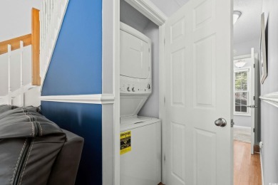 This spacious 3 Bedroom 2.5 Bath raised 1.5 story beach house is on Prestwick Country Club in South Carolina - for sale on GolfHomes.com, golf home, golf lot