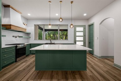 Modern design and timeless craftsmanship combine in this 2,344 on Pecan Plantation Country Club in Texas - for sale on GolfHomes.com, golf home, golf lot