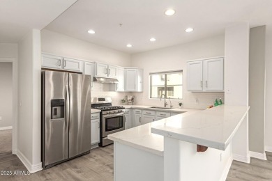 Light-filled end-unit condo in sought after Toscana at Desert on Wildfire Golf Club in Arizona - for sale on GolfHomes.com, golf home, golf lot