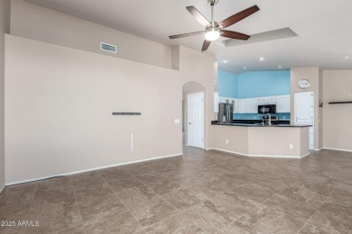This rare true 3-bedroom Solana floor plan is filled w/ upgrades on Oakwood Golf Club  in Arizona - for sale on GolfHomes.com, golf home, golf lot