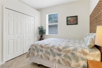 Discover this exquisite 2-bedroom, plus large den with closet on Pelican Preserve Golf Club in Florida - for sale on GolfHomes.com, golf home, golf lot