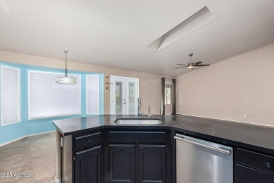 This rare true 3-bedroom Solana floor plan is filled w/ upgrades on Oakwood Golf Club  in Arizona - for sale on GolfHomes.com, golf home, golf lot