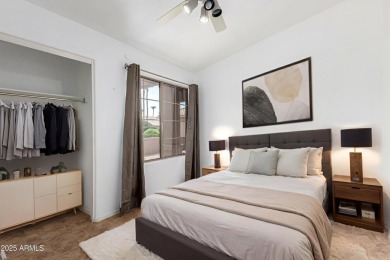 This rare true 3-bedroom Solana floor plan is filled w/ upgrades on Oakwood Golf Club  in Arizona - for sale on GolfHomes.com, golf home, golf lot