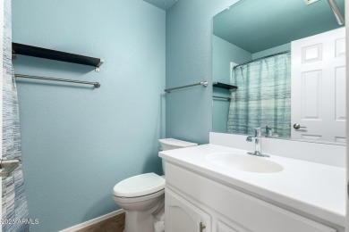 This rare true 3-bedroom Solana floor plan is filled w/ upgrades on Oakwood Golf Club  in Arizona - for sale on GolfHomes.com, golf home, golf lot