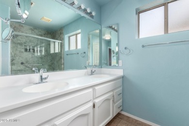 This rare true 3-bedroom Solana floor plan is filled w/ upgrades on Oakwood Golf Club  in Arizona - for sale on GolfHomes.com, golf home, golf lot