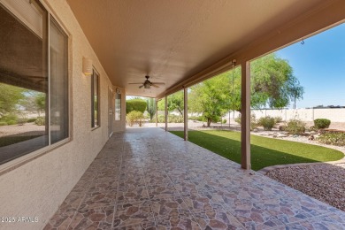 This rare true 3-bedroom Solana floor plan is filled w/ upgrades on Oakwood Golf Club  in Arizona - for sale on GolfHomes.com, golf home, golf lot
