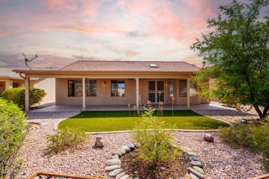 This rare true 3-bedroom Solana floor plan is filled w/ upgrades on Oakwood Golf Club  in Arizona - for sale on GolfHomes.com, golf home, golf lot