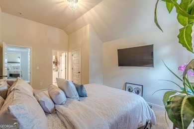 Discover this beautifully designed 4-sided brick home tucked on Crystal Lake Golf and Country Club in Georgia - for sale on GolfHomes.com, golf home, golf lot
