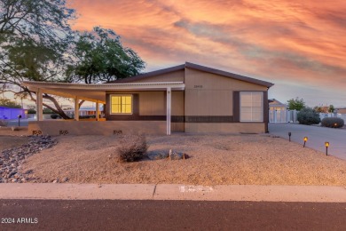 Extraordinarily upgraded 3 bed/2 bath on a large corner cul de on Sun Lakes Country Club in Arizona - for sale on GolfHomes.com, golf home, golf lot