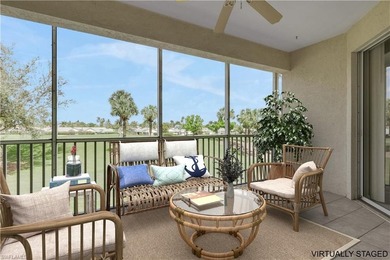 Wake up to sweeping golf course views and warm Southwest Florida on Gulf Harbour Yacht and Country Club in Florida - for sale on GolfHomes.com, golf home, golf lot