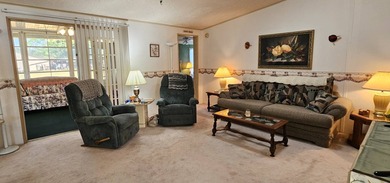 FURNISHED TURN KEY, OPEN BACKYARD Florida 2 bedroom 2 bath home on Zephyrhills Municipal Golf Course in Florida - for sale on GolfHomes.com, golf home, golf lot